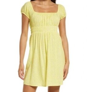 Billabong Wildflower Minidress | Yellow | sz Large (junior fit) | gently loved
